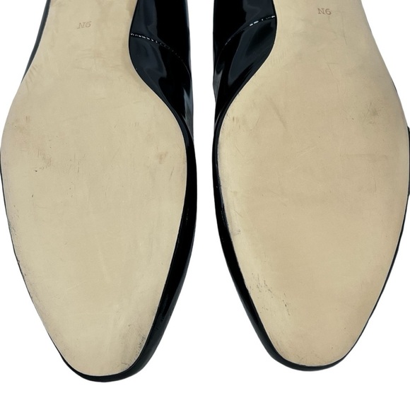 ARRAY Leopard Print Jeweled Cheetah Face Black Patent Loafers Shoes Women's 9N - Picture 15 of 16